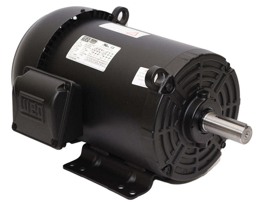 2HP WEG 1800RPM 143/5T TEFC 3PH MOTOR 00218ET3H145T-S