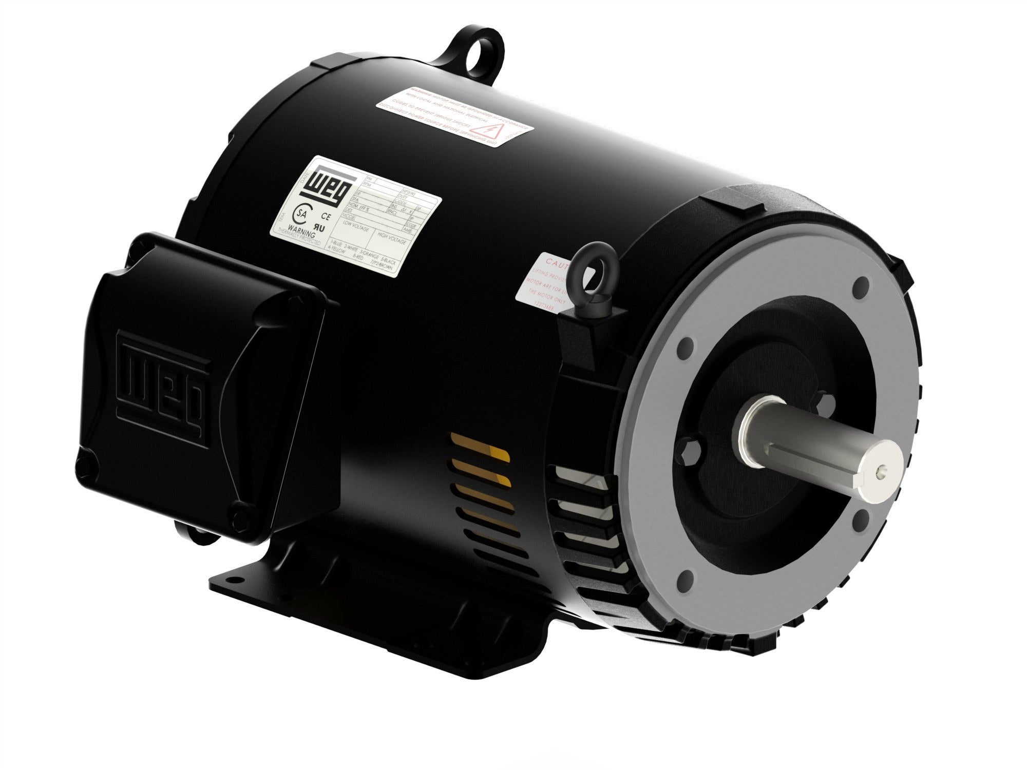 0.75HP WEG 1800RPM 56C ODP 3PH MOTOR .7518OT3E56C-S